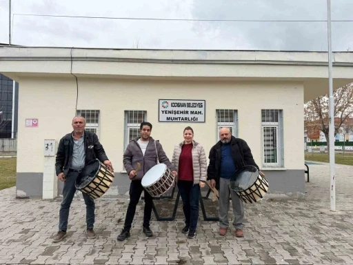 Kayseri&rsquo;de davulcular Ramazan&rsquo;a hazır
