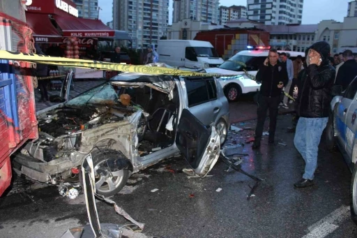 Kayseri’de feci kaza: 1 ölü, 1 yaralı
