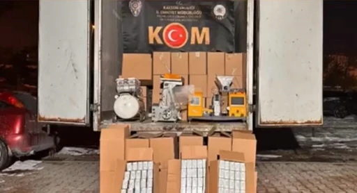 Kayseri&rsquo;de ka&ccedil;ak sigara operasyonu: 1 g&ouml;zaltı
