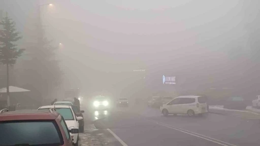 Kayseri&rsquo;de sis g&ouml;r&uuml;ş mesafesini d&uuml;ş&uuml;rd&uuml;
