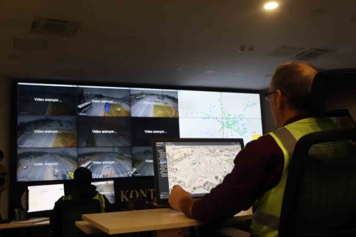 Kayseri&rsquo;de trafik 370 kamera ile g&uuml;vende
