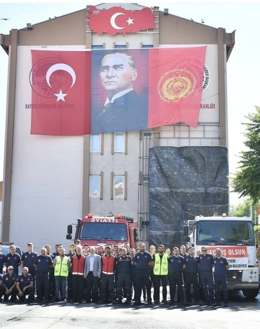 Kayseri itfaiyesi, Haziran’da 977 olaya müdahale etti
