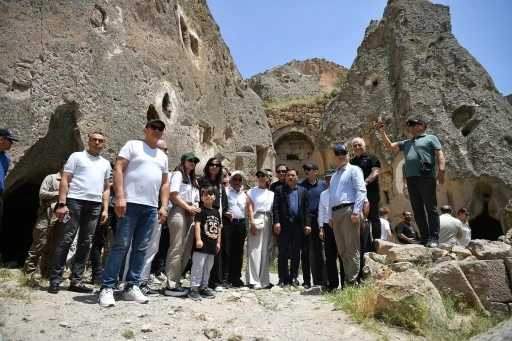 Kayseri protokolü Soğanlı Vadisi’nde buluştu
