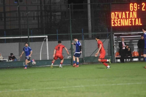 Kayseri Süper Amatör Küme Play Off: Özvatanspor: 1 - Esen Metalspor: 6
