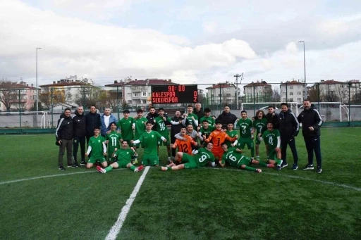 Kayseri U18 Ligi Play-Off: Kayseri Şekerspor: 2 - Kalespor: 0
