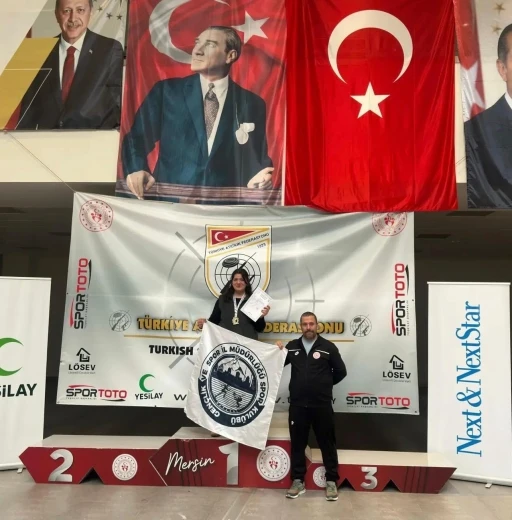 Kayserili sporcu T&uuml;rkiye Şampiyonu oldu