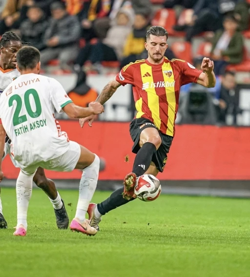 Kayserispor beraberlikte zirvede
