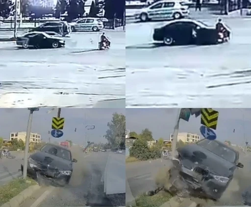Kaza anları araç ve güvenlik kamerasına yansımıştı: &quot;Sürücü araç muayenesine yetişmek için hız yapmış&quot;
