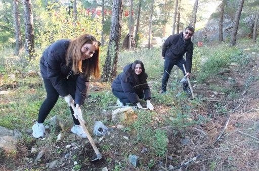 Kazdağlarında Bal Ormanına &uuml;niversiteli desteği
