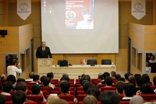 Kazım Karabekir&rsquo;in hatırası Anadolu &Uuml;niversitesi&rsquo;nde yaşatıldı

