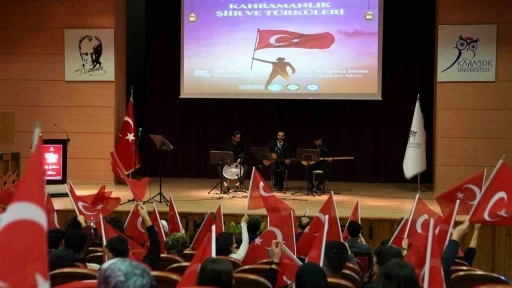 KB&Uuml;&rsquo;de "Kahramanlık Şiir ve T&uuml;rk&uuml;leri" programı d&uuml;zenlendi
