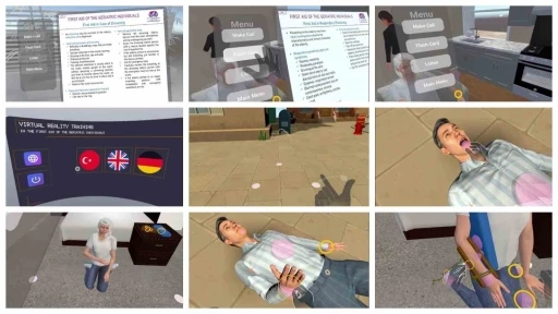 KBÜ, sanal gerçeklik ile geriatrik bireylerde ilk yardım eğitimi sunacak

