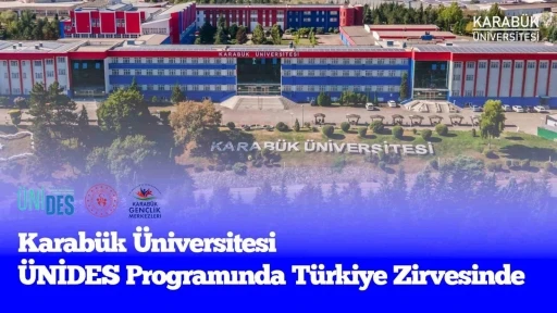 KB&Uuml;, &Uuml;NİDES programında T&uuml;rkiye birincisi
