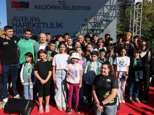 Keçiören Belediyesi’nden ’Avrupa Hareketlilik Haftası’ etkinlikleri
