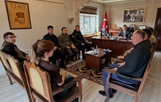 Kemaliye&rsquo;de İl&ccedil;e Av Komisyonu Toplantısı yapıldı
