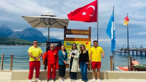 Kemer&rsquo;de Mavi Bayrak denetimleri başladı
