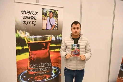 Kendini ifade etmekte zorlanan gen&ccedil; şair duygularını kitaplaştırdı
