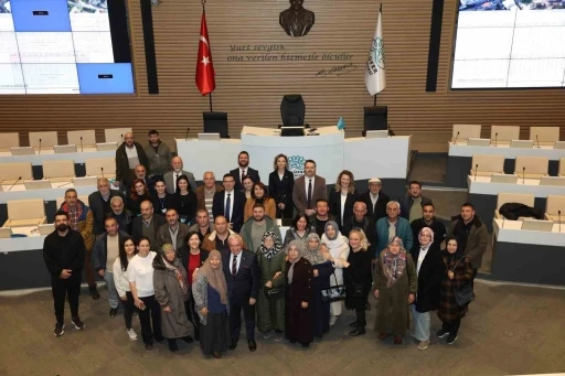 Kentsel d&ouml;n&uuml;ş&uuml;mde &ouml;rnek model Barış Mahallesi sakinlerine anlatıldı
