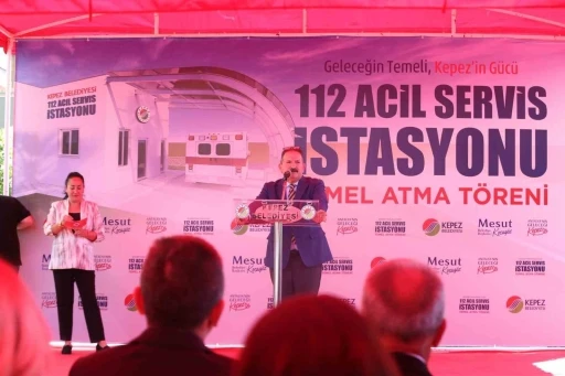 Kepez’de 112 Acil Sağlık İstasyonu’nun temeli atıldı
