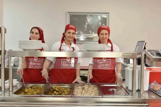 Kepez’de Öğrenci Kent Lokantası öğrencilerin uğrak noktası oldu
