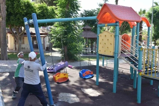 Kepez&rsquo;den &ccedil;ocuklara g&uuml;venli oyun alanları
