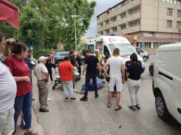 Keşan’da hafif ticari aracın çarptığı yaya yaralandı
