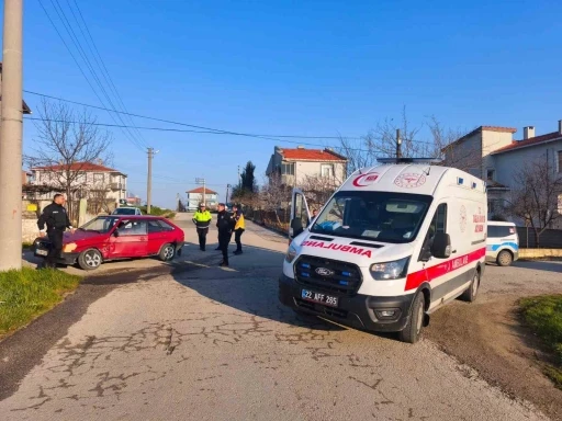 Keşan&rsquo;da iki otomobilin &ccedil;arpıştığı kazada 1 kişi yaralandı
