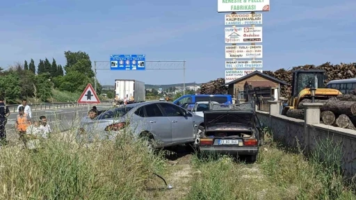 Keşan&rsquo;daki trafik kazasında 2 kişi yaralandı
