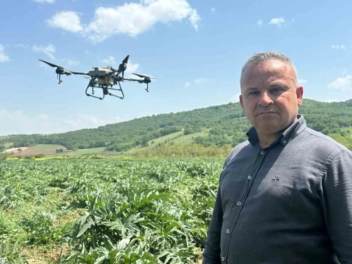 Kestel Belediyesinden &ccedil;ift&ccedil;iye drone desteği; hem zamandan hem yakıttan tasarruf
