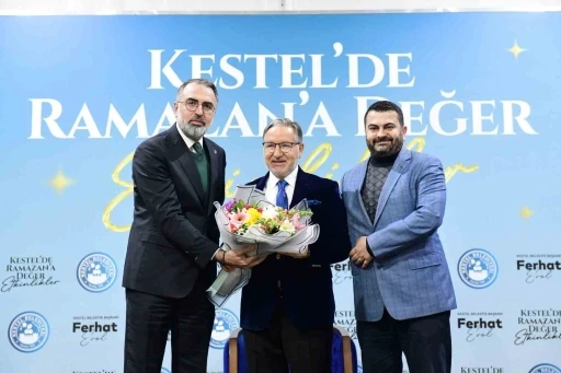 Kestel&rsquo;de geleneksel sokak iftarı coşkusu
