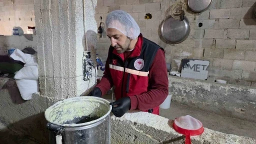 Kilis’te kaçak süt ürünü üretimi yapan işletmeye 315 bin TL ceza
