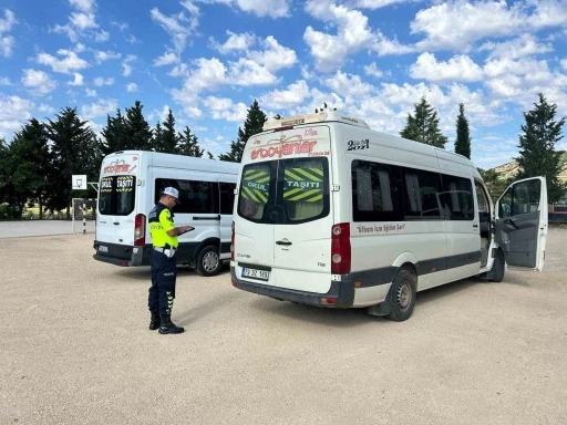 Kilis&rsquo;te okul servislerine jandarma denetimi
