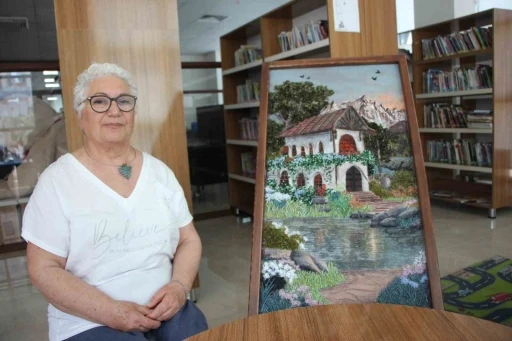 Kırık camları sanat eserine d&ouml;n&uuml;şt&uuml;r&uuml;yor
