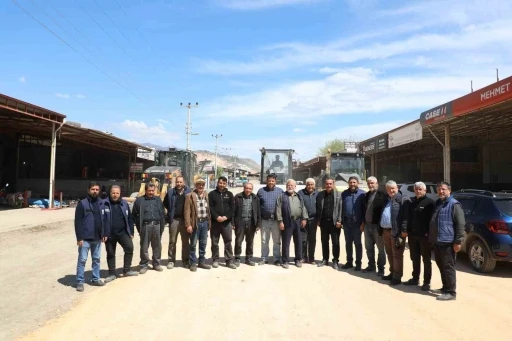 Kırıkhan’da sanayi sitesinde yollar asfaltlandı
