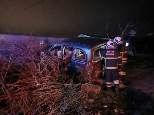 Kırıkhan&rsquo;da trafik kazası: 6 yaralı
