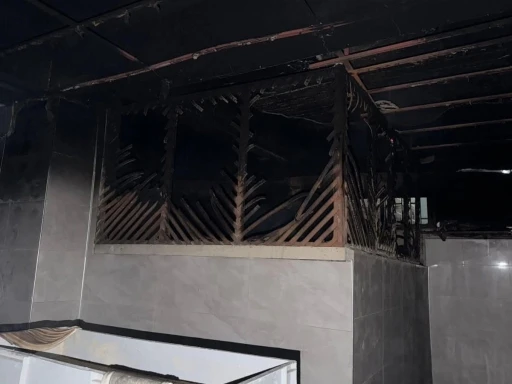 Kırıkhan&rsquo;da yanan fırın kullanılmaz hale geldi
