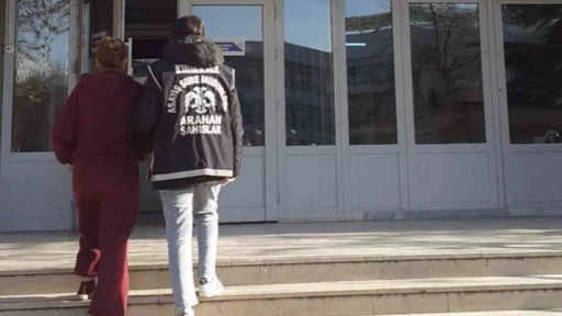 Kırıkkale&rsquo;de 18 yıl 10 ay hapis cezası bulunan firari kadın yakalandı
