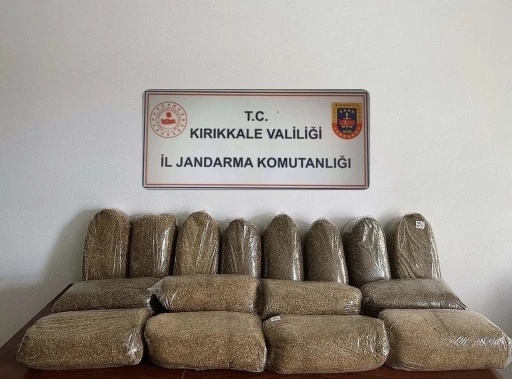 Kırıkkale’de 80 kilogram kaçak tütün ele geçirildi: 1 gözaltı
