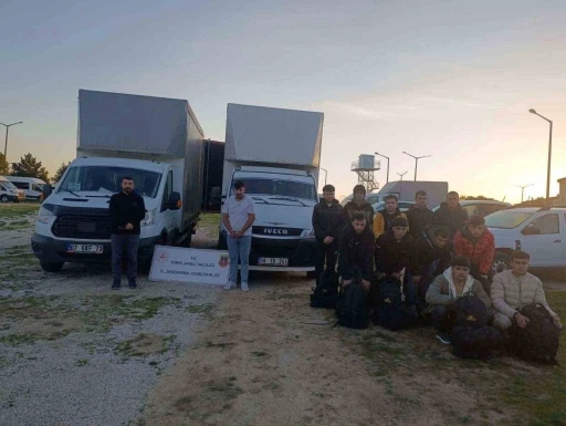 Kırklareli’nde 110 kaçak göçmen yakalandı
