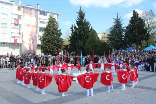Kırklareli&rsquo;nde 23 Nisan coşkuyla kutlandı
