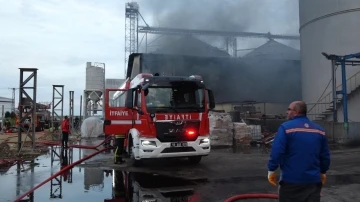 Kırklareli’nde atık yağ fabrikasındaki yangın kontrol altına alındı
