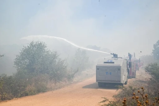 Kırklareli’nde ormanlık alana sıçrayan yangın söndürüldü
