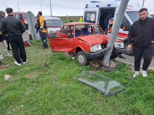 Kırklareli’nde trafik kazası: 1 yaralı
