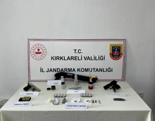 Kırklareli’nde uyuşturucu operasyonu: 13 gözaltı
