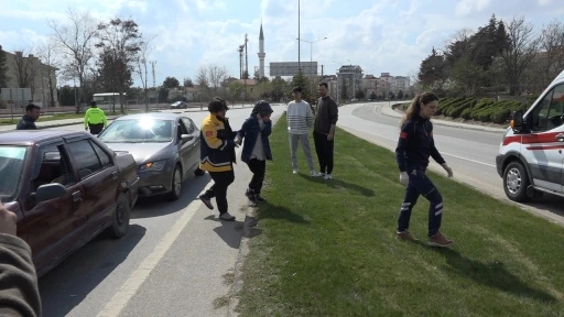 Kırklareli’nde zincirleme trafik kazası
