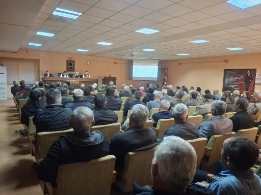 Kırsal kalkınma destekleri bilgilendirme toplantısı yapıldı
