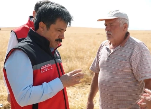 Kırşehir&rsquo;de arpa ve buğdayda hasat başladı
