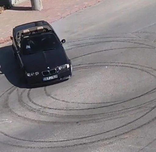 Kırşehir’de drift atan sürücüye 46 bin TL ceza

