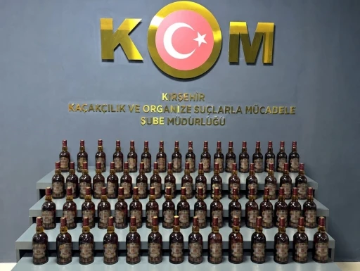 Kırşehir&rsquo;de ka&ccedil;ak i&ccedil;ki ele ge&ccedil;irildi
