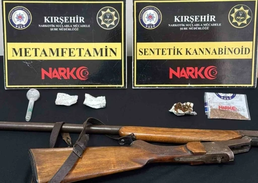 Kırşehir&rsquo;de narkotik operasyonu: 9 g&ouml;zaltı
